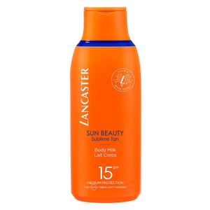 Lancaster, Lancaster Sun Care Lancaster Sun Care Sun Beauty Body Milk SPF15 sonnencreme, Lancaster Sun Care Lancaster Sun Care Sun Beauty Body Milk SPF15 sonnencreme 175.0 ml