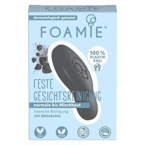 Foamie, Foamie - Feste Gesichtsreinigung Too Coral To Be True, Foamie® Feste Gesichtsreinigung Aktivkohle