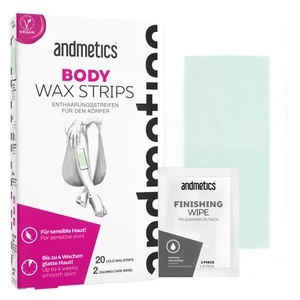 andmetics, andmetics Retail Range Körper Wachsstreifen, andmetics Retail Range Körper Wachsstreifen