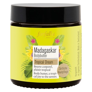 Farfalla, farfalla Bodybutter Madagaskar Topf (100ml), farfalla Körperbutter Tropisches Vergnügen
