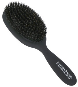 Waterclouds, Black Brush - Natural Oval 100% Boar Bristle no. 23, Black Brush - Natural Oval 100% Boar Bristle no. 23