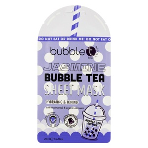 Bubble 'T, bubble t - Face Sheet Mask Jasmine, bubble t - Face Sheet Mask Jasmine