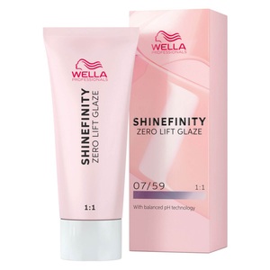 undefined, Wella Shine Finity 07/59 Strawberry Wine 60 ml, Wella Shinefinity Color Haarfarbe 07/59 - Strawberry Wine 60 ml
