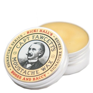 Captain Fawcett, Captain Fawcett Ricki Hall's Booze & Baccy Moustache Wax 15ml, Captain Fawcett Ricki Hall's Booze & Baccy Moustache Wax 15ml
