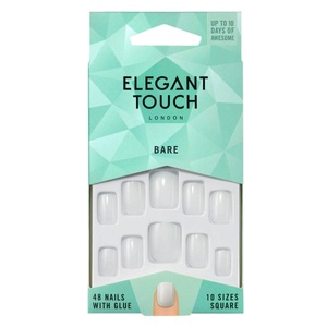 Elegant Touch, Elegant Touch - Bare Nails Square, Elegant Touch Bare Nails - Square