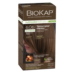 BIOKAP, BIOKAP Nutricolor Delicato Rapid Dunkles Aschblond (135 ml), BIOKAP Nutricolor Delicato Rapid Dunkles Aschblond (135 ml)