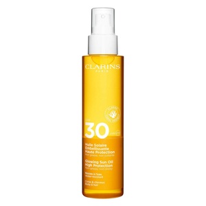 undefined, Huile Solaire Embellissante Haute Protection SPF 30 Sonnenspray 150.0 ml, Clarins Sun Body Oil Körperöl