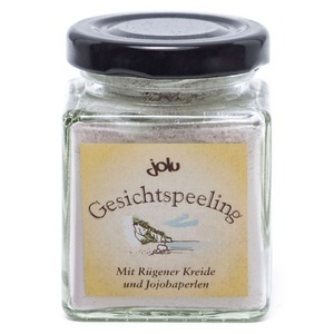 jolu, jolu - Gesichtspeeling Kreide und Jojobaperlen, jolu - Gesichtspeeling Kreide und Jojobaperlen