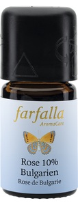Farfalla, Farfalla Rose Bulgarien 10% 5 ml, Farfalla Rose 10% Bulgarien Ätherisches Öl Bio (5ml)