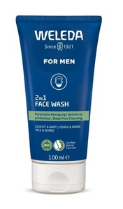 Weleda, Weleda FOR MEN Face Wash 2in1 (100ml), Weleda FOR MEN Face Wash 2in1 (100ml)