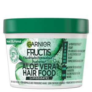 Fructis, Fructis Fructis Hair Food Aloe Vera 3-in-1 feuchtigkeitsspendende Maske, Garnier Fructis Hair Food Haarmaske