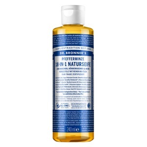 Dr. Bronner's, Dr. Bronner's Flüssigseife Dr. Bronner's Flüssigseife Peppermint Flüssigseife 240.0 milliliter, DR. BRONNER'S - 18-IN-1 Flüssigseife Peppermint
