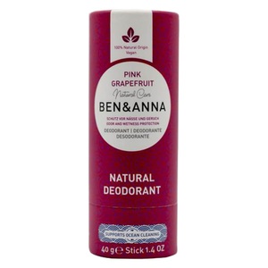 BEN&ANNA, BEN&ANNA - Pink Grapefruit Deo Stick Papertube, Ben & Anna - Deo Papertube - Pink Grapefruit