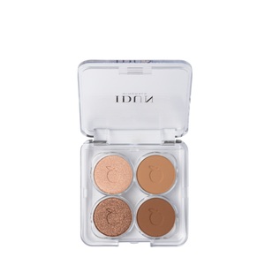IDUN Eyes - Mineral Eyeshadow Palette Gullviva Warm Bronze