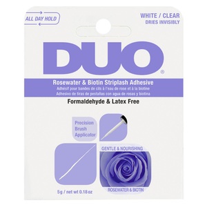 DUO, DUO - Adhesive White/Clear Rosewater Biotin, DUO - Adhesive White/Clear Rosewater & Biotin