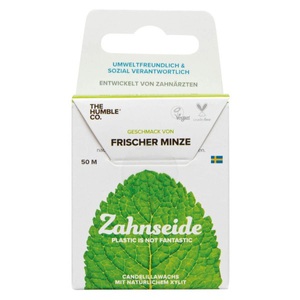 THE HUMBLE, THE HUMBLE Zahnpasta Mint 50m (1 Stück), THE HUMBLE CO. Zahnseide Mint (50m)