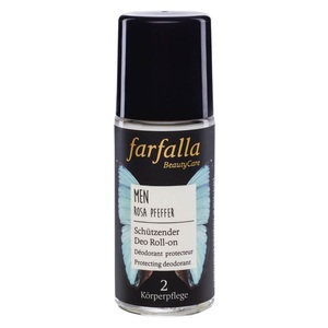 Farfalla, farfalla men Deo Roll-on Rosa Pfeffer 50 ml, 