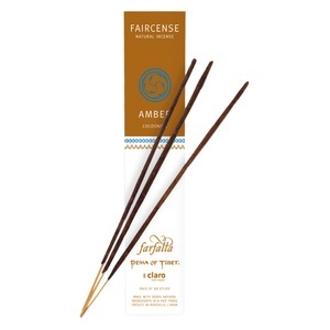 Farfalla, Farfalla Faircense Incense Sticks Amber 10 StĂĽck, Farfalla Räucherstäbchen - Amber/Cocooning Faircense Räucherstäbchen