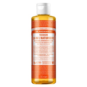 Dr. Bronner's, Dr. Bronner's Flüssigseife Dr. Bronner's Flüssigseife Tea Tree Flüssigseife 240.0 milliliter, DR. BRONNER'S - 18-IN-1 Flüssigseife Teatree