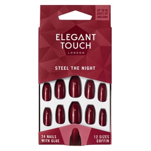 Elegant Touch, Elegant Touch - Steel The Night, Elegant Touch Colour Nails - Steel The Night