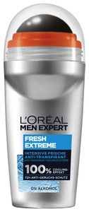L´Oréal Men Expert, L´OrÉal Men Expert Körperpflege L´OrÉal Men Expert Körperpflege Deo Roll-on Extreme Fresh mit Ultra-Cooling-Effekt #familyCode($!item.productFamily) 50.0 ml, L'Oréal Men Expert - Deo Roll-on Extreme Fresh Mit Ultra-Cooling-Effekt