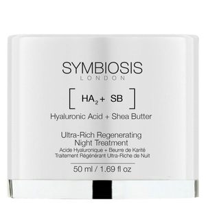 Symbiosis london, Symbiosis London - Hyaluronsäure + Sheabutter Ultra-Reiche Nachtregenerationskur - 50 ml, 
