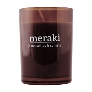 MERAKI, Meraki-Meraki Duftkerze L, Sandcastles & Sunsets, Meraki Home - Duftkerze Sandcastles & sunsets