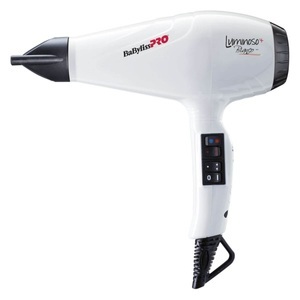 BaByliss, BaByliss PRO Luminoso+ Haartrockner Weiß, BaByliss Pro Bianco 2100 W Ionic Luminoso