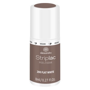 Alessandro, Striplac Peel or Soak - 200 Flat White, Striplac Peel or Soak - 200 Flat White
