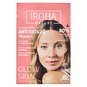 Iroha, Iroha Nature - Anti Fatigue & Illuminating Eye Contour Patches, Iroha - Pflaster Yeux gegen Ermüdung Vitamin C