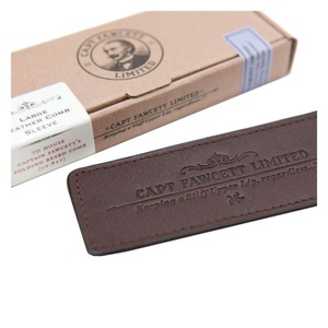 Captain Fawcett, Captain Fawcett Leather Case for Beard Comb (Lederetui), Captain Fawcett Leather Case for Beard Comb (Lederetui)