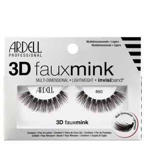 Ardell, Ardell False Lashes - 3D Faux Mink 860, Ardell Faux Mink Ardell Faux Mink 3D 860 kuenstliche_wimpern 1.0 pieces
