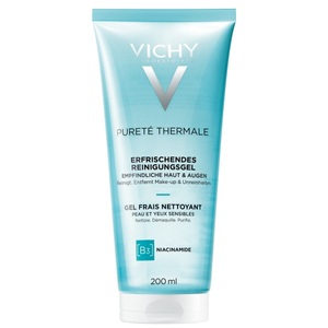 Vichy, Pureté Thermale Reinigungsgel Damen 200ml, Vichy Pureté Thermale Erfrischendes Reinigungsgel 200 ml