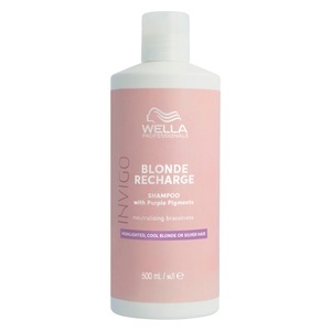 Wella, Wella Invigo Blond Recharge Shampoo, Wella Professionals Invigo Blonde Recharge Shampoo 500ml