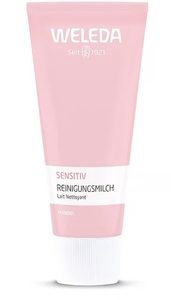 Weleda, Weleda - Mandel Sens. Reinigungsmilch, Weleda Sensitiv Reinigungsmilch Mandel (75ml)
