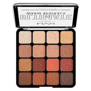 NYX Professional Makeup, NYX Palette - Ultimate Shadow Palette Warm Neutrals, NYX Professional Makeup Ultimate Lidschatten-Palette