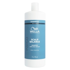 Wella, Wella Invigo Scalp Balance Pure Shampoo Only Scalp, Wella Professionals Invigo Scalp Balance Shampoo 1L (Oily-Scalp / Deep Cleansing)