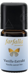 Farfalla, farfalla ätherisches Öl Vanille Extrakt bio 5 ml, Farfalla Ätherisches Öl Vanille Bio Extrakt (5ml)