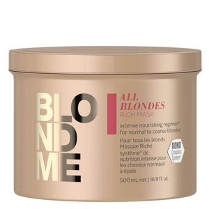 Schwarzkopf, Blondme - All Blondes Rich Mask, Schwarzkopf Professional Blondme All Blondes Rich Mask - 500ml