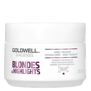 Goldwell, Goldwell Dualsenses Blondes & Highlights Brilliance 60sec Treatment 200ml, Goldwell Dualsenses Blondes & Highlights 60SEC TREATMENT 200ml