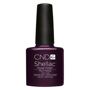 CND, Shellac - Color Coat Plum Paisley, Shellac - Color Coat Plum Paisley
