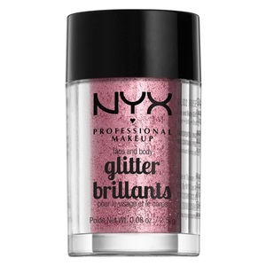 NYX Professional Makeup Rose Face & Body Glitter Lidschatten 2.5 g