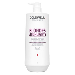 Goldwell, Goldwell Dualsenses Blondes & Highlights Anti-Yellow Conditioner 1000ml, Goldwell Dualsenses Blondes & Highlights Anti-Yellow Conditioner 1000 ml
