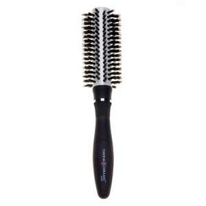 Denman, Denman - Round Brush Natural Bristles 25 mm, Denman Rundbürste, Naturborsten 25mm