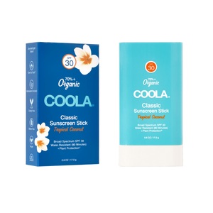 Coola, CLASSIC Organic Sunscreen Stick SPF 30 Tropical Coconut, Coola Classic Organic Sunscreen Stick SPF30 - Tropical Coconut (17g)