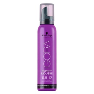 Schwarzkopf Prof., Schwarzkopf Prof. Igora Igora Mousse Moonstone 9.5-12 100ml, Schwarzkopf Professional Igora Expert Mousse 9,5/12 Gletscher Eis - 100ml