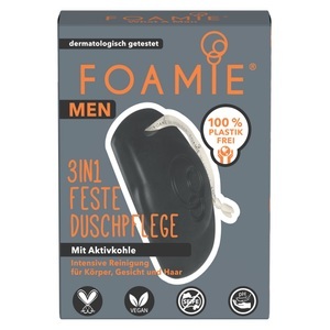 Foamie, Foamie - Men 3in1 Feste Duschpflege What a Man, Foamie - Men 3in1 Feste Duschpflege What a Man