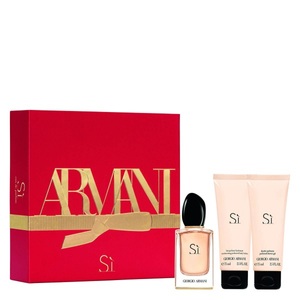 Giorgio Armani, Sì - Eau de Parfum Set, Giorgio Armani Sì Eau de Parfum Geschenkset 50+75+75ml