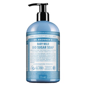 Dr. Bronner's, Dr. Bronner's Flüssigseife Dr. Bronner's Flüssigseife Shikakai Soap Baby Mild Flüssigseife 355.0 milliliter, Dr. Bronner's Dr. Bronner's BIO SUGAR SOAP Baby-Mild duschgel 355.0 ml