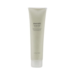 MERAKI, MERAKI - Peeling BODY - dunkelbraun - 4/4/19.5 cm, Meraki Body - Reis Body Scrub